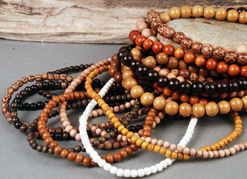 Wood discount waist beads